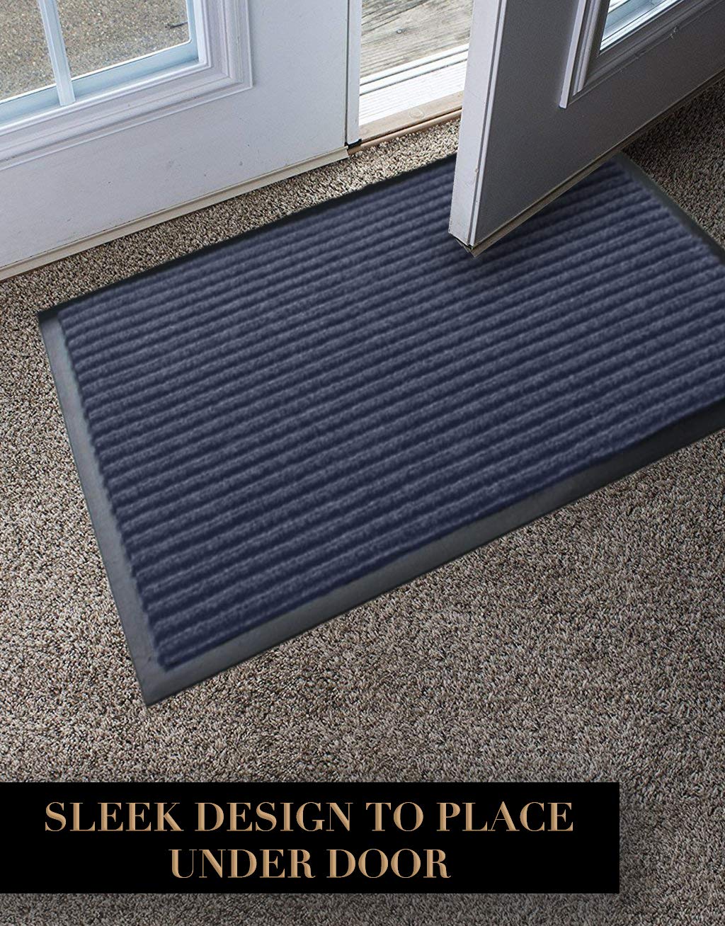 LuxUrux mat in garage setting, showcasing durability