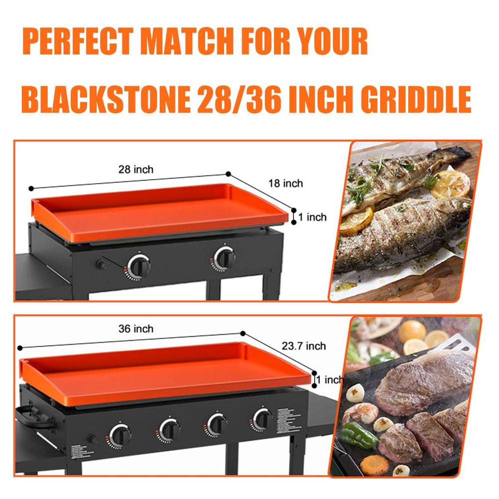 Lyonbi Griddle Cover showing non-slip bottom surface