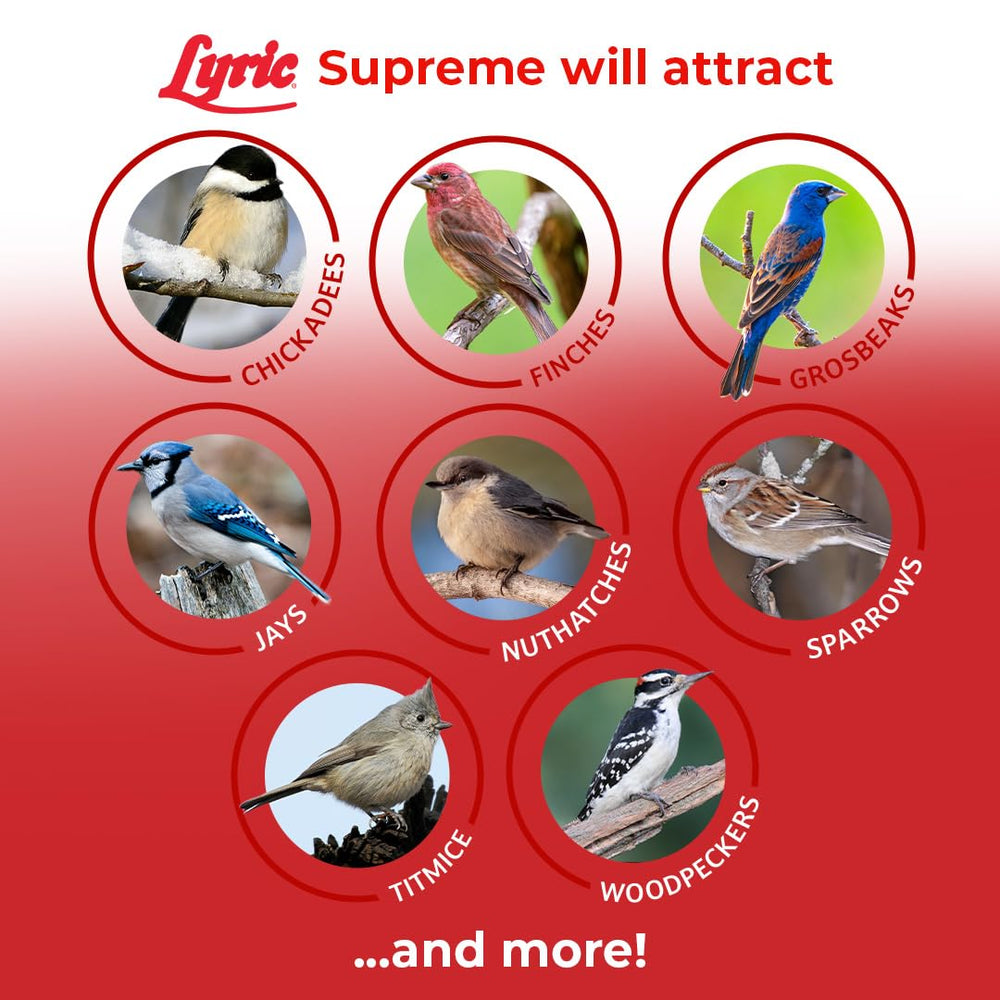 Lyric Wild Bird Seed packaging details