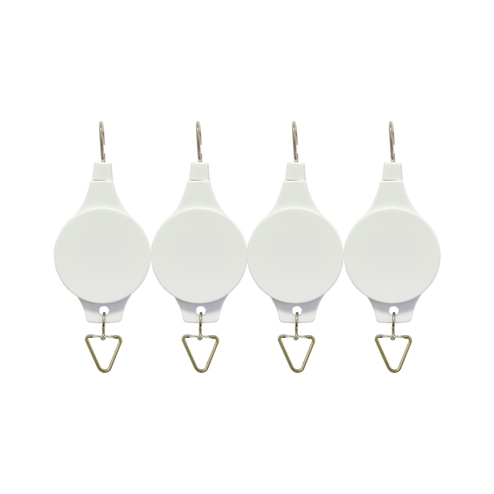 Lythor pack plant hook pulley 4-pack in white