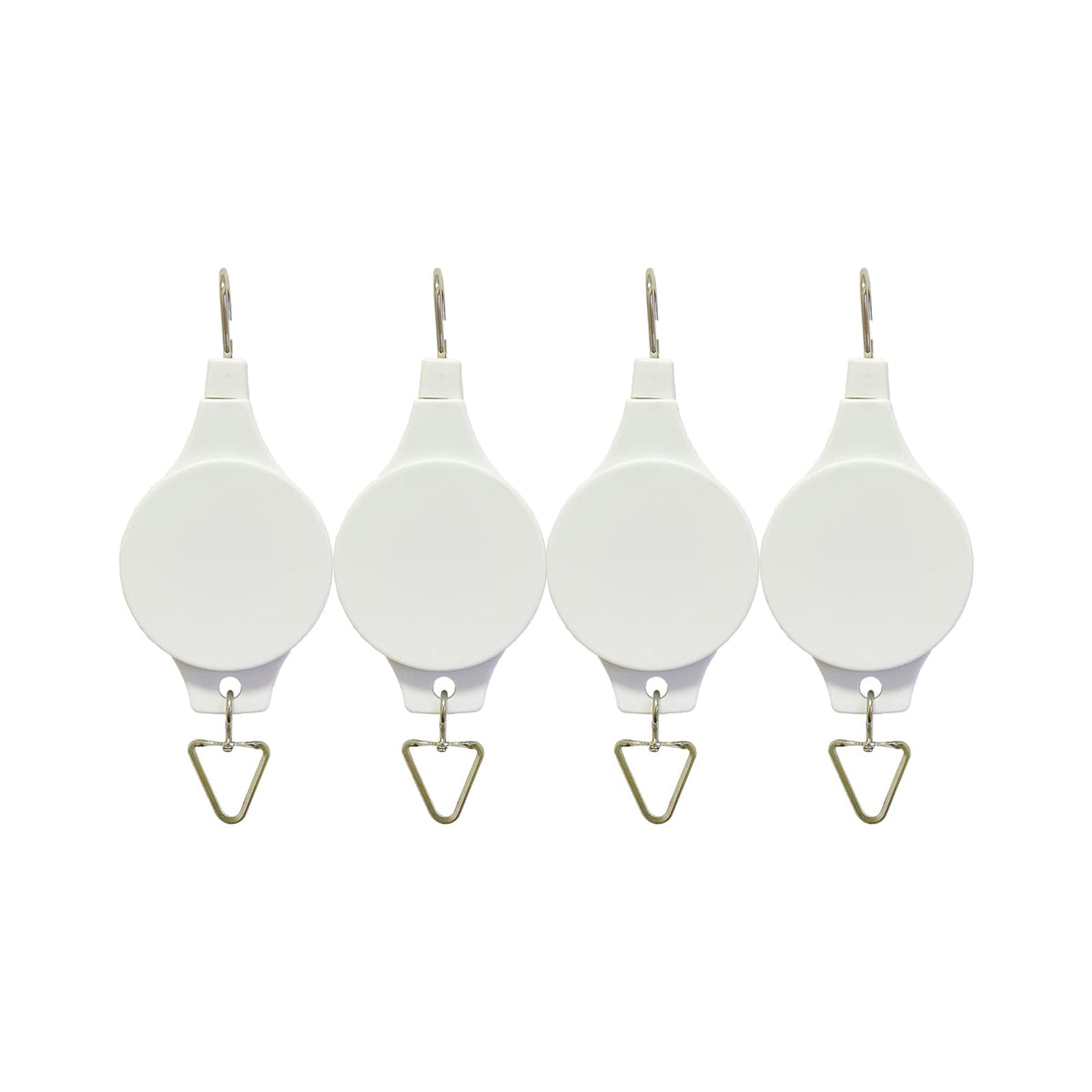 Lythor pack plant hook pulley 4-pack in white