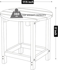 LZRS side table assembly hardware and instructions