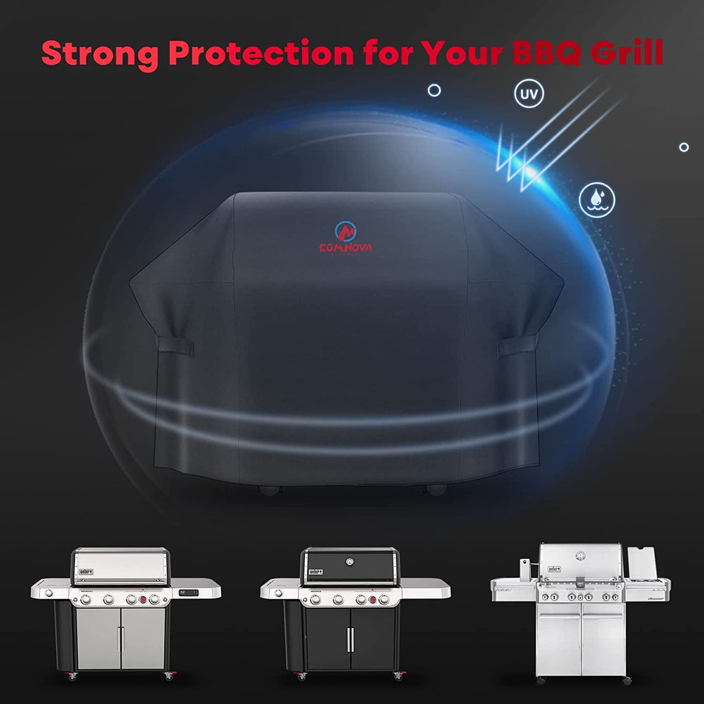 M COMNOVA OUTDOORS Grill Cover 82 Inch in outdoor setting