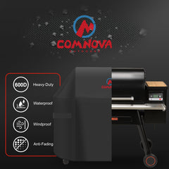 M COMNOVA OUTDOORS Smoker Cover for Traeger Timberline 1300 with adjustable Velcro