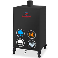 M COMNOVA OUTDOORS Vertical Smoker Cover front view
