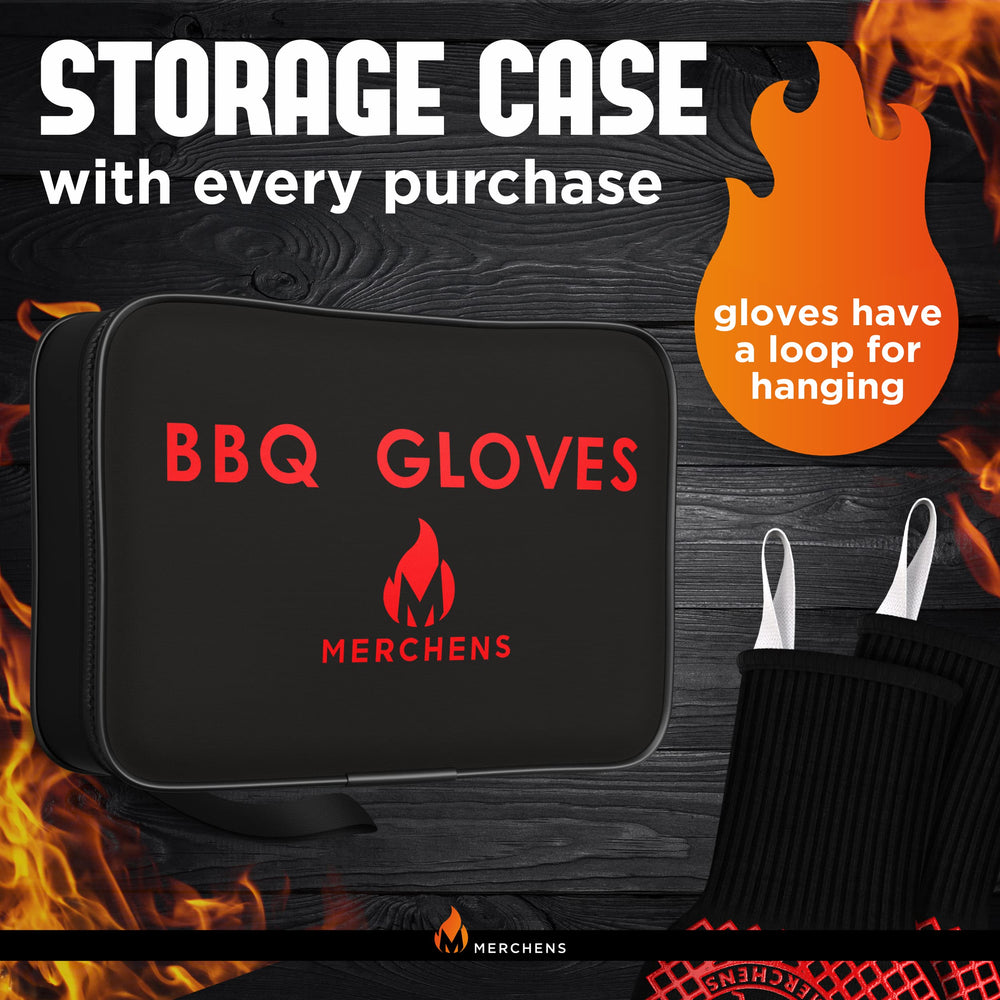 M MERCHENS BBQ Gloves with a BBQ tool set