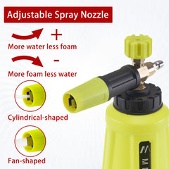 M MINGLE High Pressure Washer Gun Snow Foam Lance front view