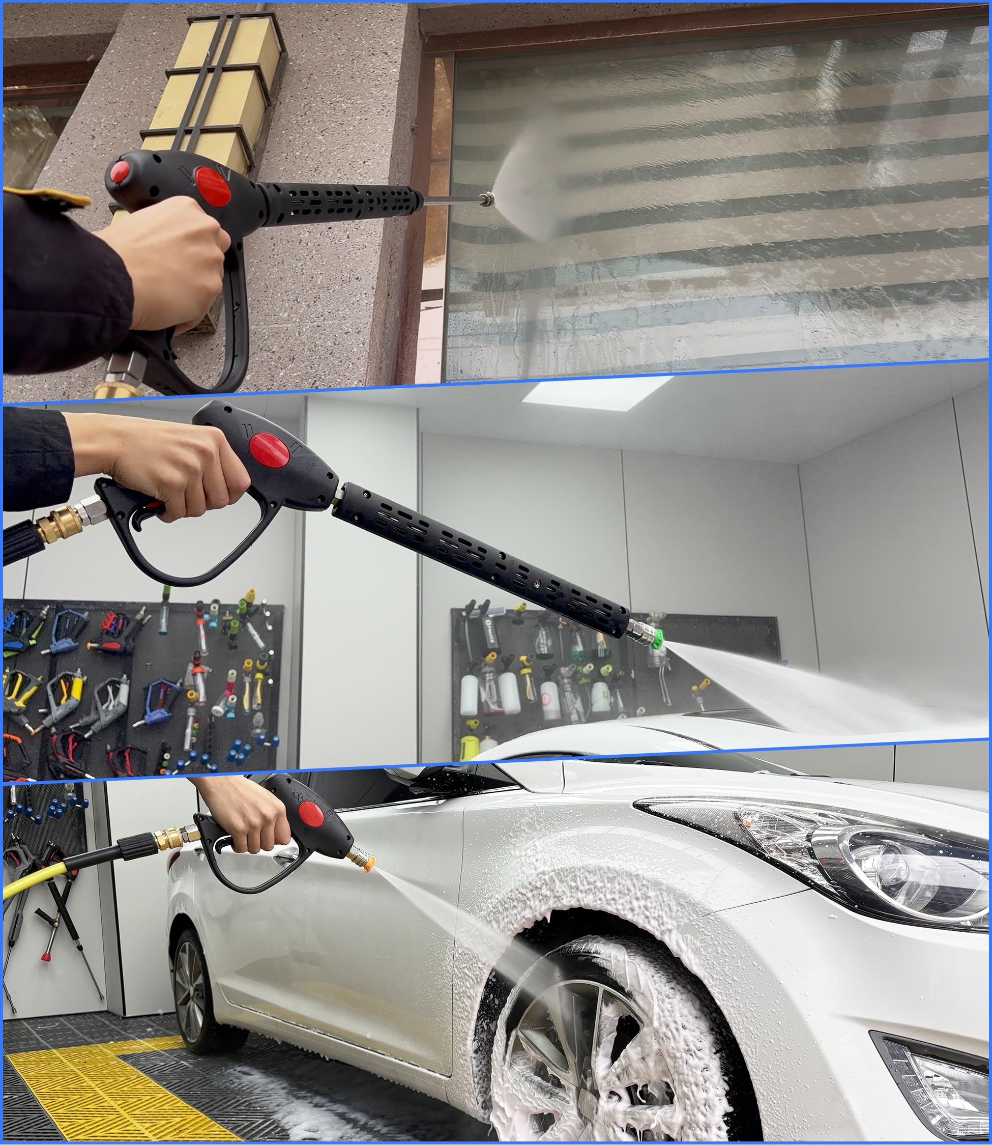 M MINGLE Swivel Pressure Washer Gun side view