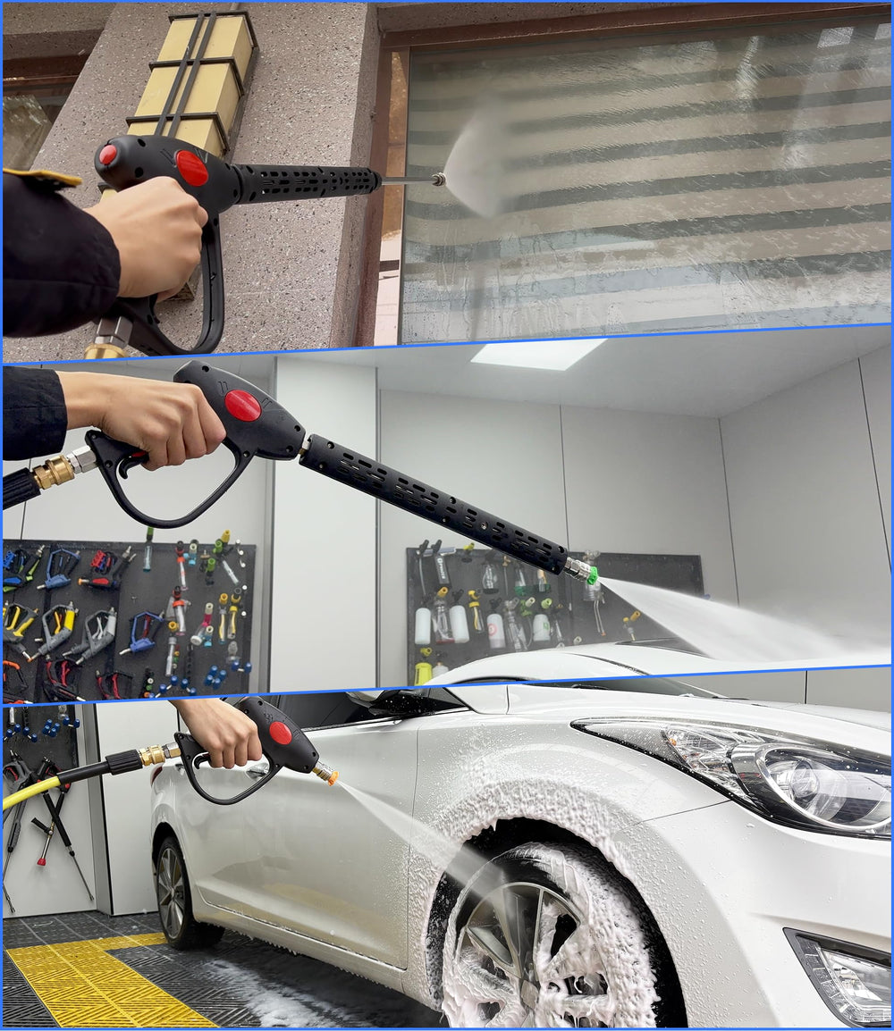 M MINGLE Swivel Pressure Washer Gun side view