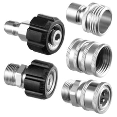 M22-14 swivel and 3/8" plug from Twinkle Star Pressure Washer Adapter Set