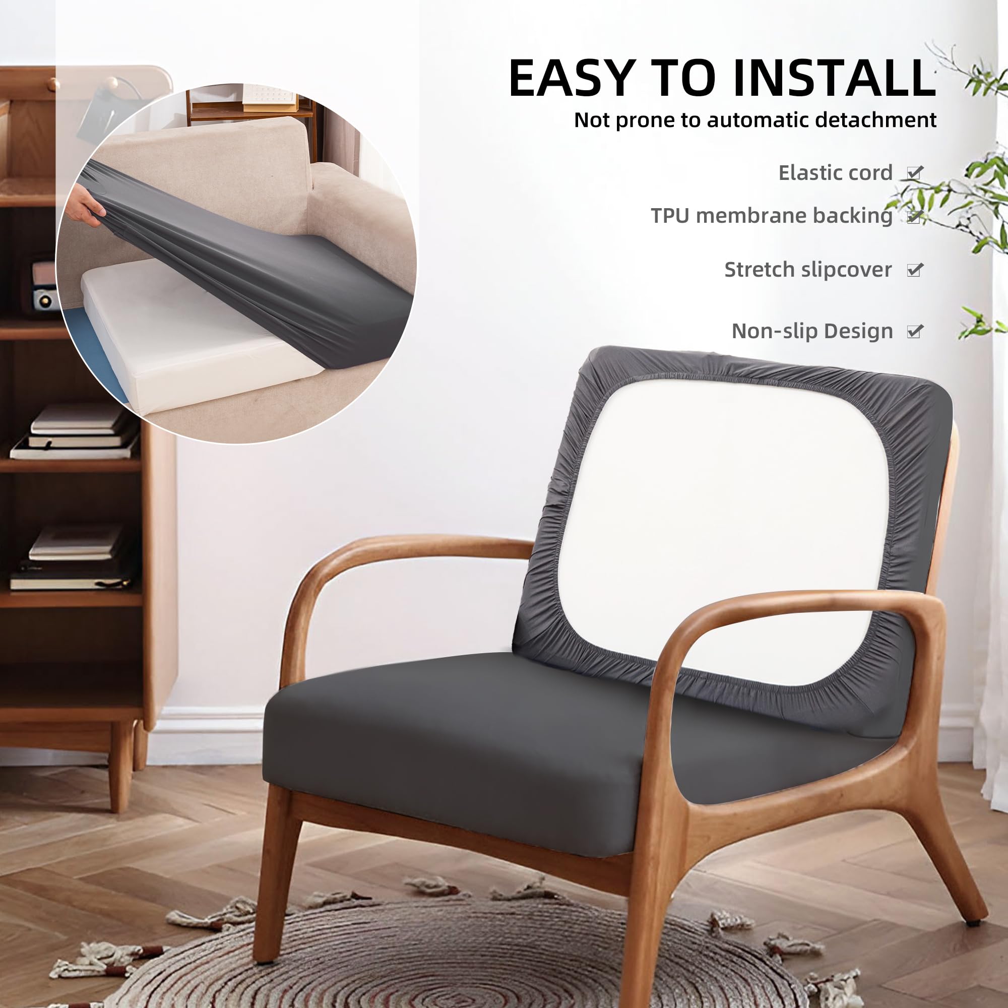 Machine washable DREAHOTEXTIL outdoor cushion covers