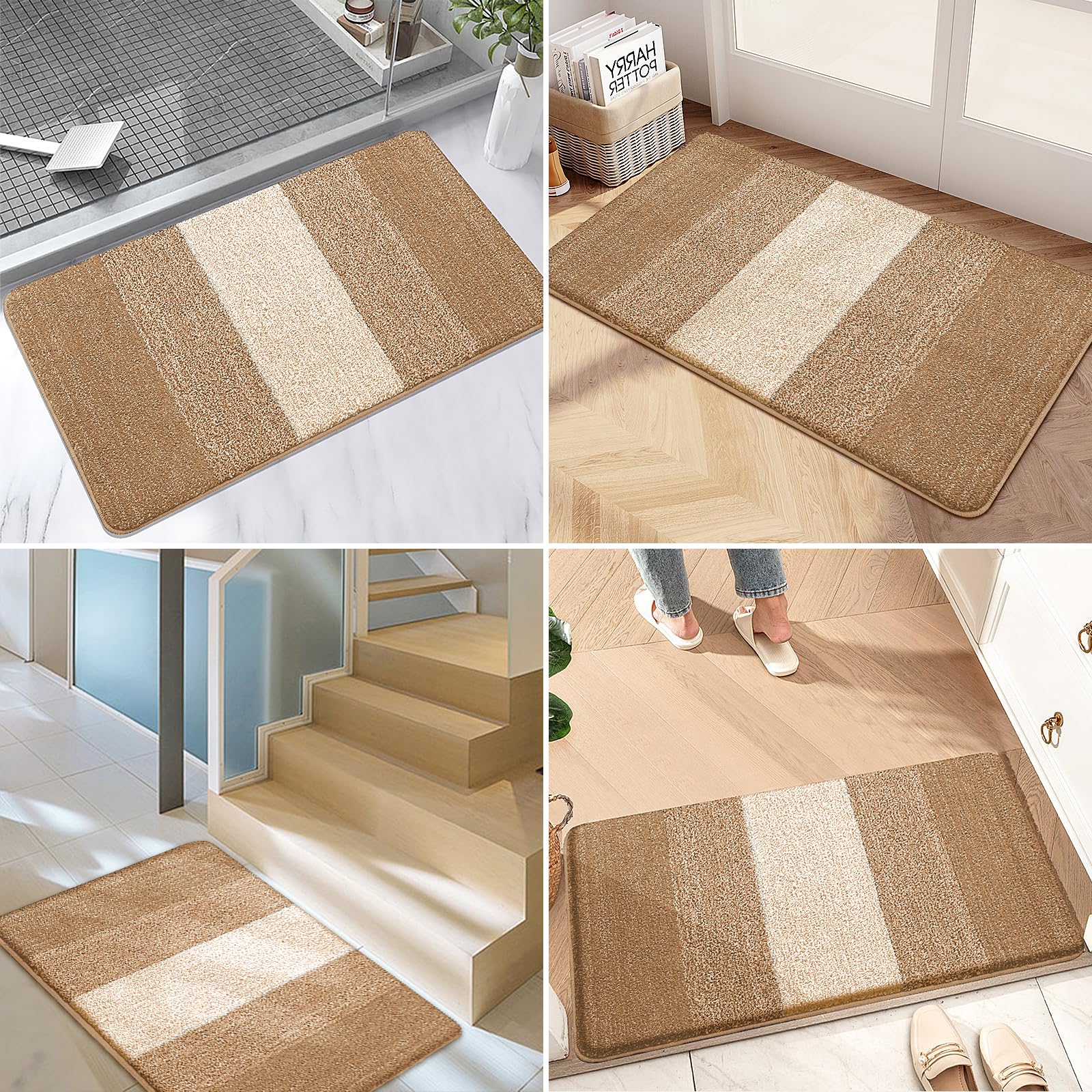 Machine washing Kitinjoy door mat for easy cleaning