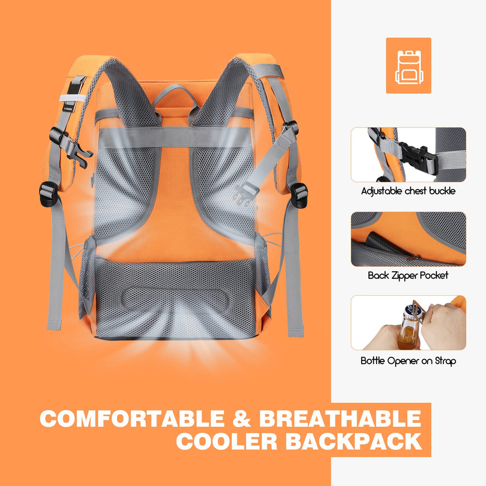 Maelstrom Backpack showing ergonomic padded straps