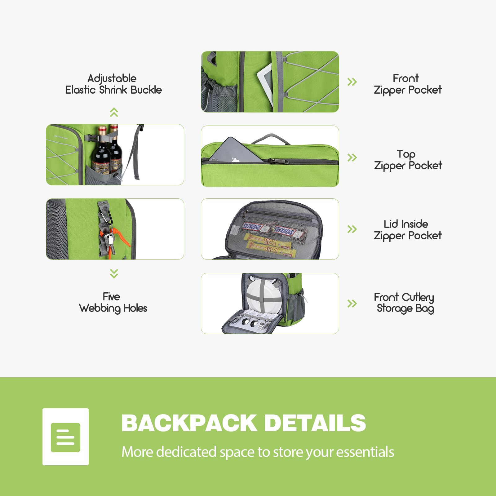 Maelstrom cooler backpack on a picnic table outdoors