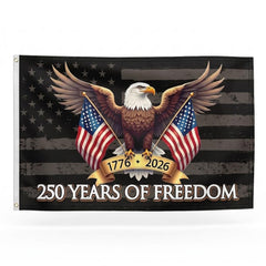 MAGJIUKE 250 Years of Freedom American Flag 3x5 Ft with eagle design