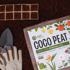 MagJo Coco Coir block packaging side view