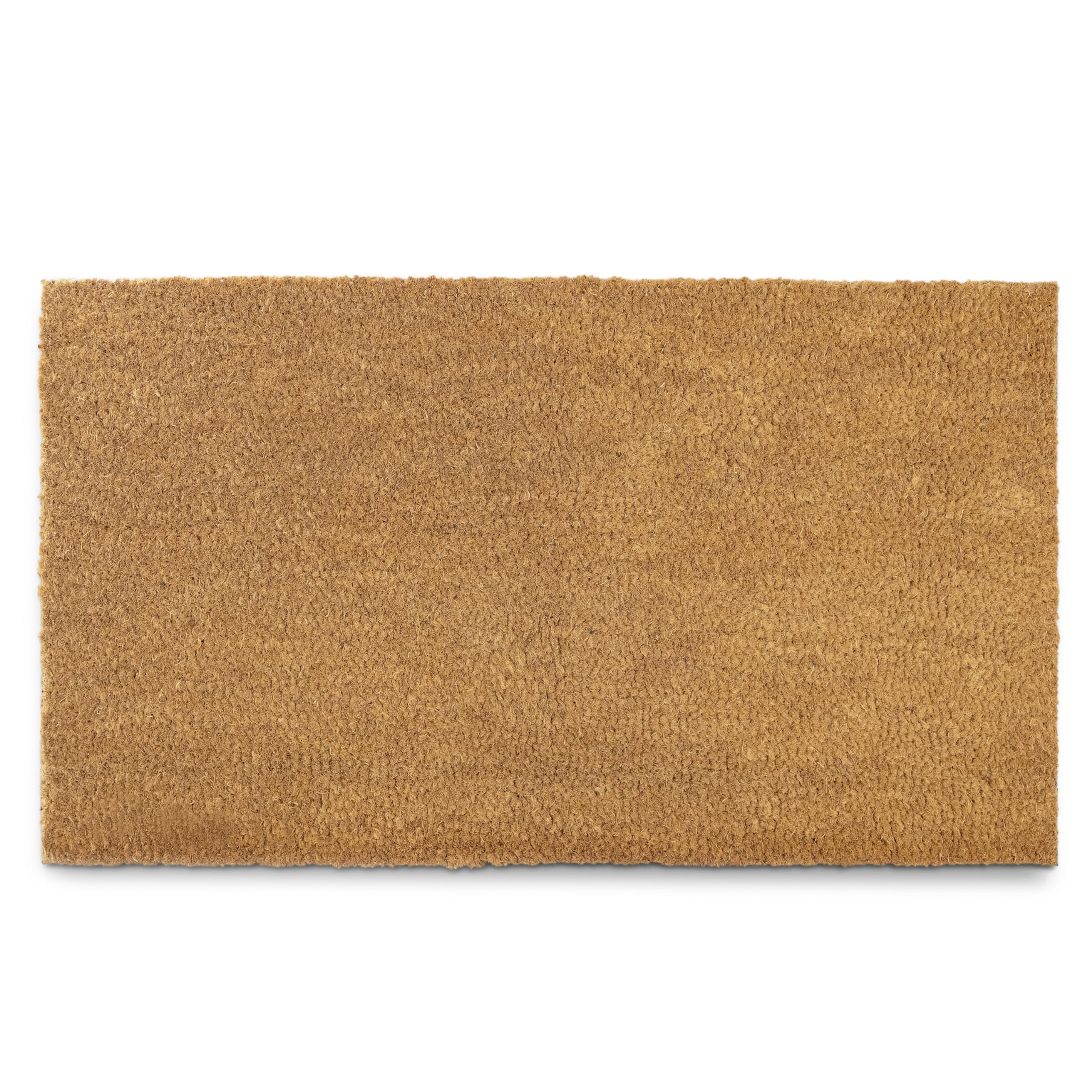 MAINEVENT blank doormat coir 30x17 inch front view