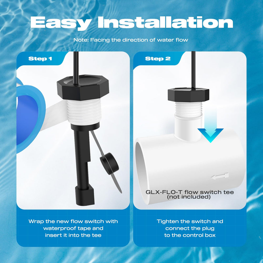 Malictele GLX-FLO-RP flow switch packaging