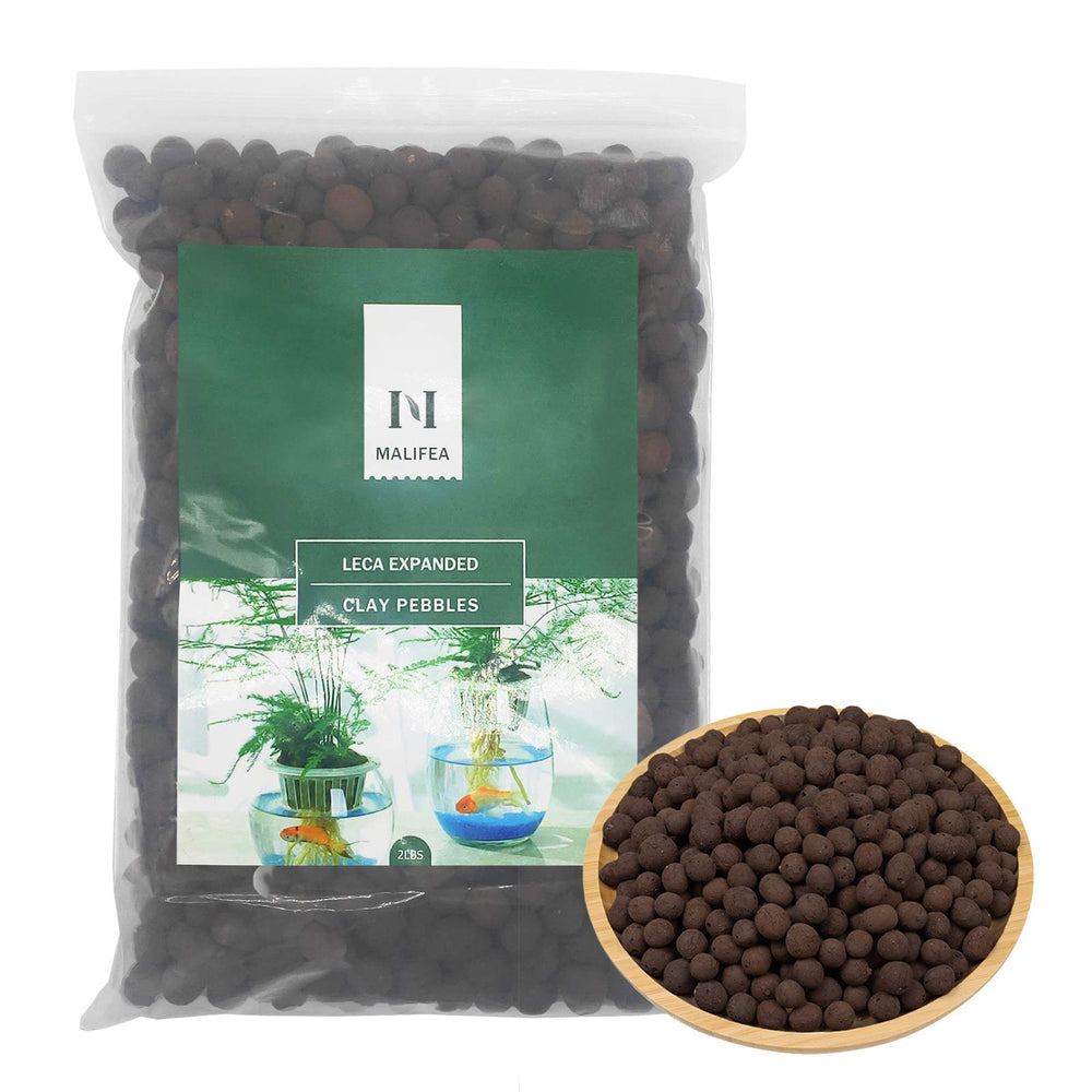 Malifea 2LBS expanded clay pebbles in packaging