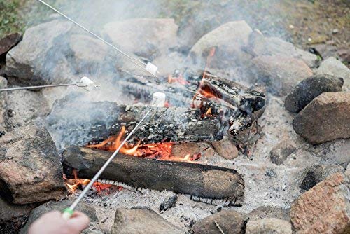 MalloMe S'mores Sticks set in a picnic setting