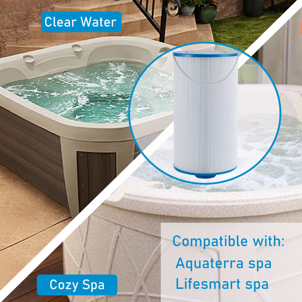 Mamokin filter in a spa setting