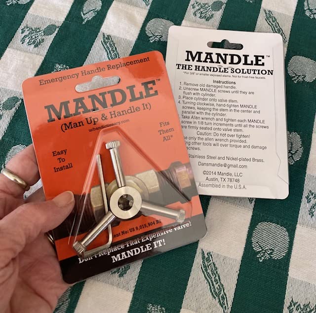 Mandle handle packaging showing features