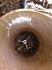 Mandle water shut off handle installation hardware included