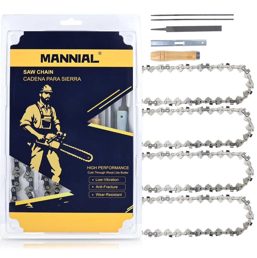 Mannial 5 Inch Chainsaw Chain front view