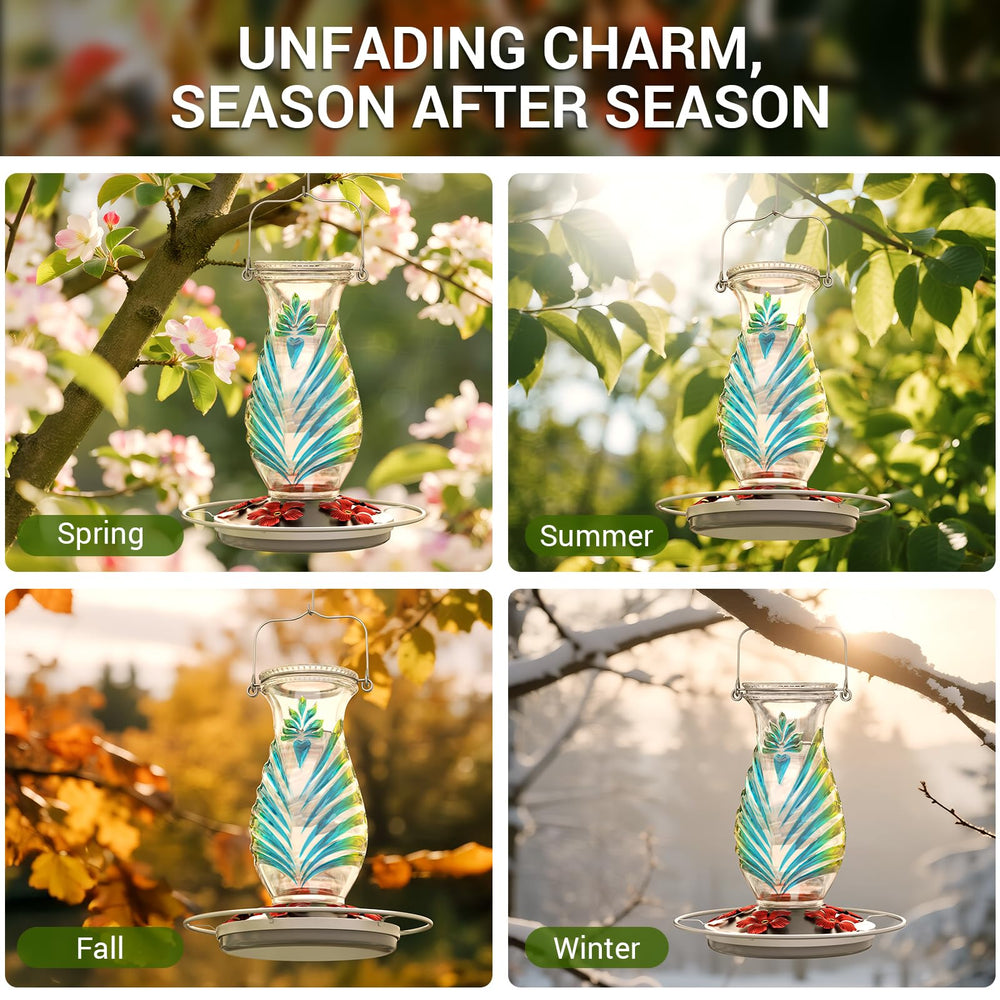 Manual for Grete Gotye Hummingbird Feeder included in the package