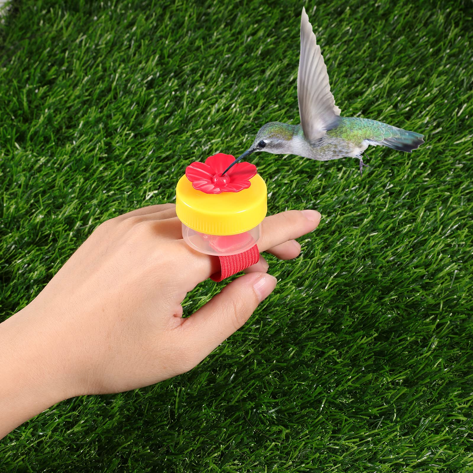 Manual included with Zopeal Hummingbird Hand Feeder pack