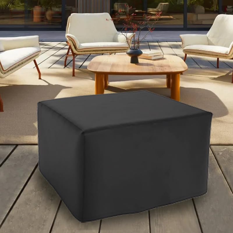 maobutte Square Fire Pit Cover in packed form
