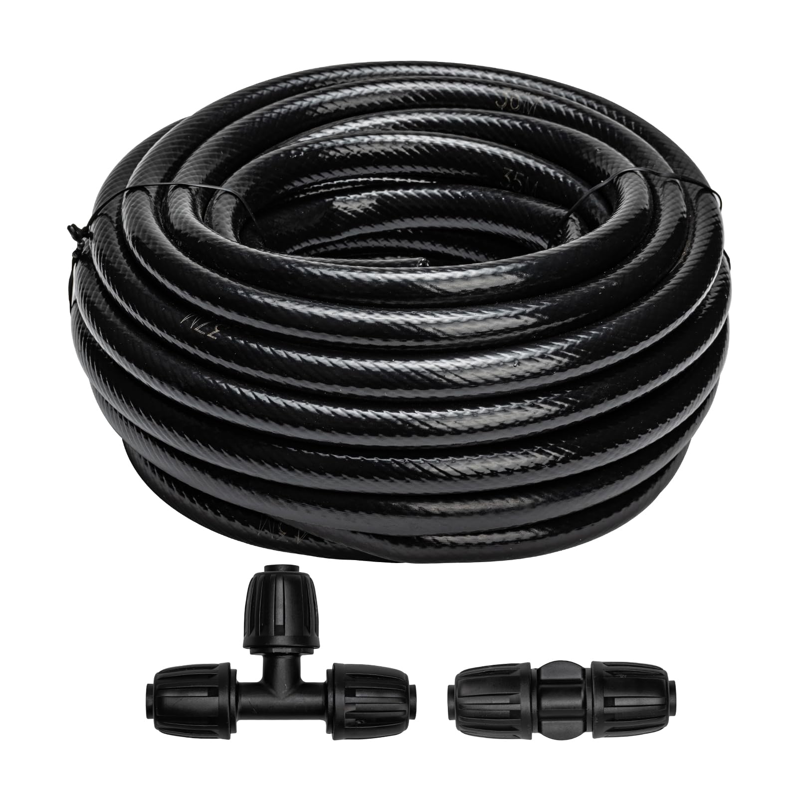 Maotong 40FT 1/2 inch drip irrigation tubing main line in black