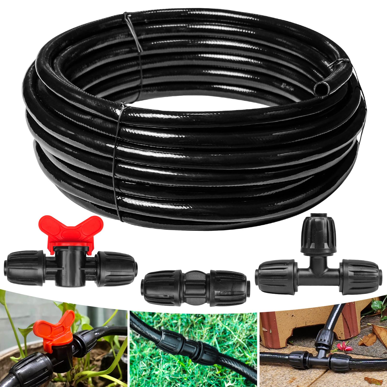 Maotong 40FT drip irrigation tube black main line