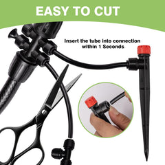 Maotong drip irrigation kit components layout