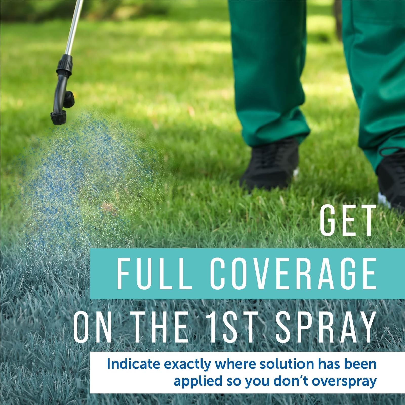 Maplefield Blue Spray Indicator Dye with pipette and label