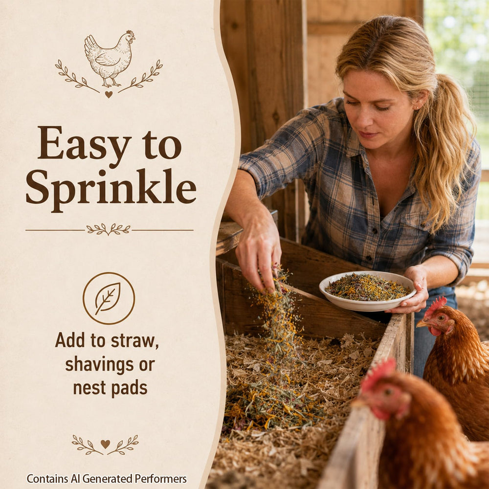 MAQIHAN Chicken Nesting Herbs in a nest box