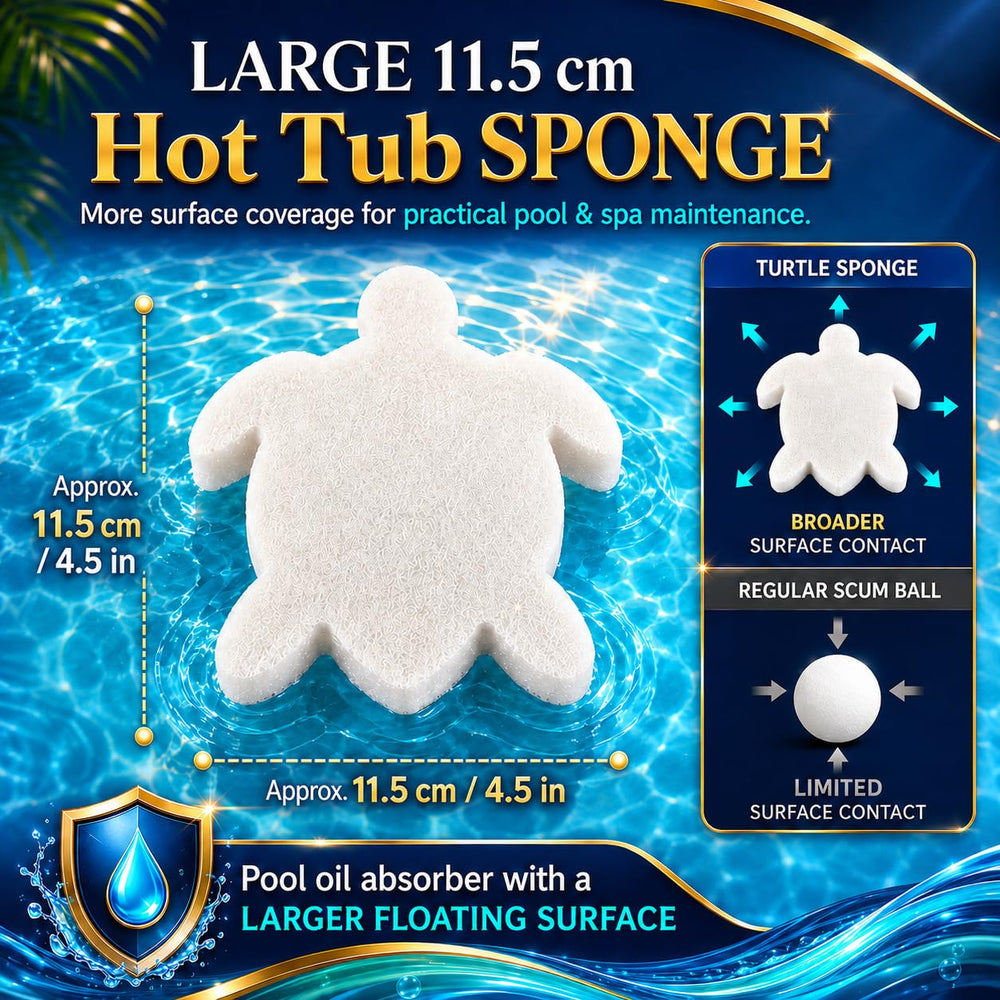 MAQIHAN Hot Tub Sponge pack size showing 20 sponges