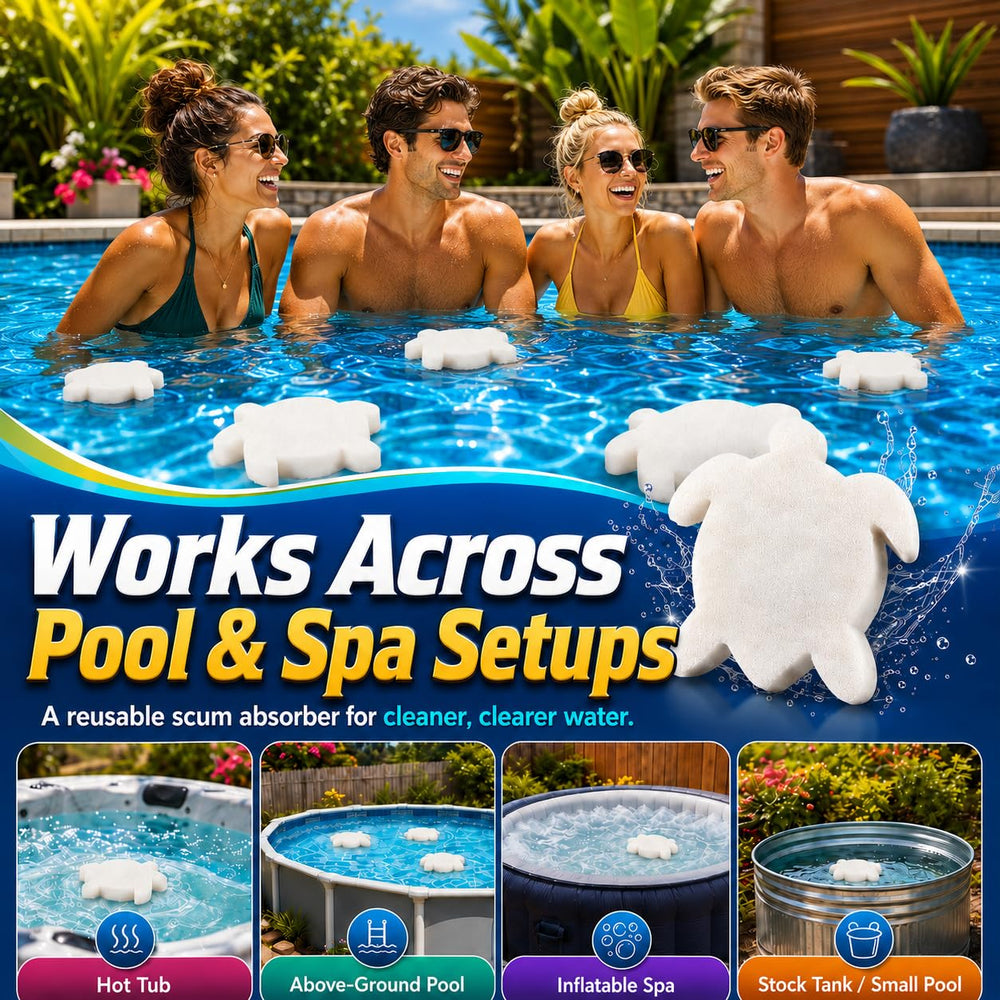 MAQIHAN Hot Tub Sponge, sponges floating in a hot tub