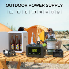 MARBERO Portable Power Station M82 in outdoor camping setup