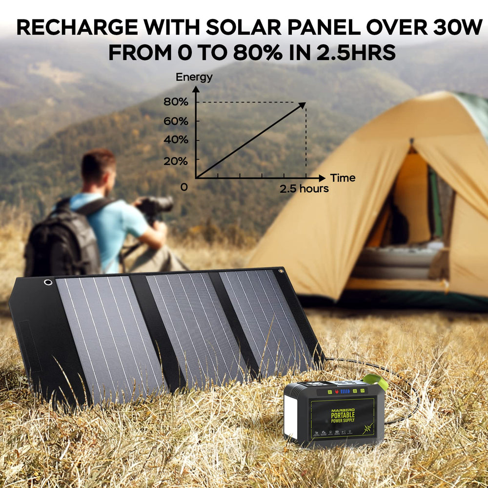 MARBERO Portable Power Station M82 with user manual
