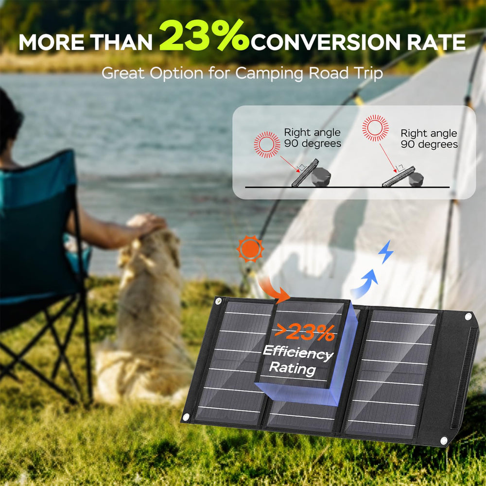 MARBERO solar panel set up outdoors