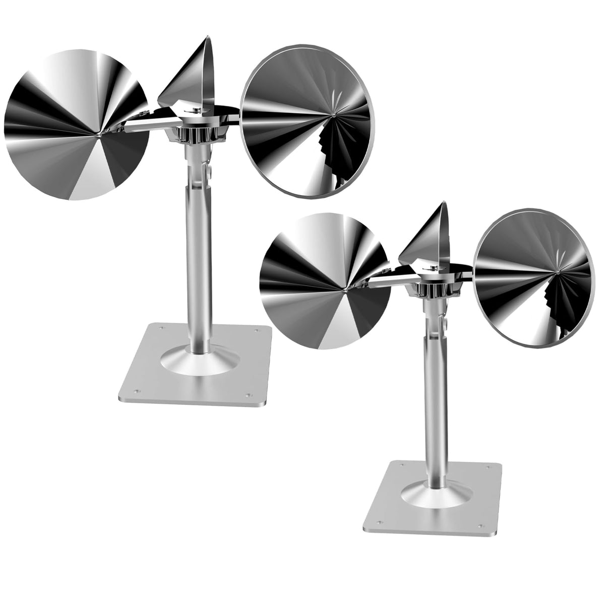 MARKETTY dual-sided bird scare reflector in silver
