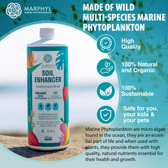 MARPHYL All-Purpose Plant Food 1L bottle side view