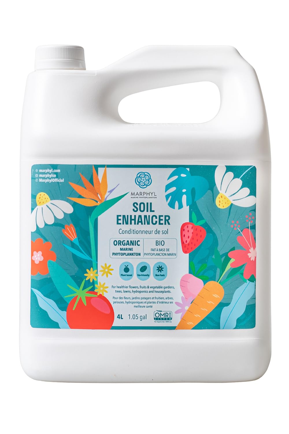 MARPHYL All-Purpose Plant Food 4L liquid fertilizer bottle front view