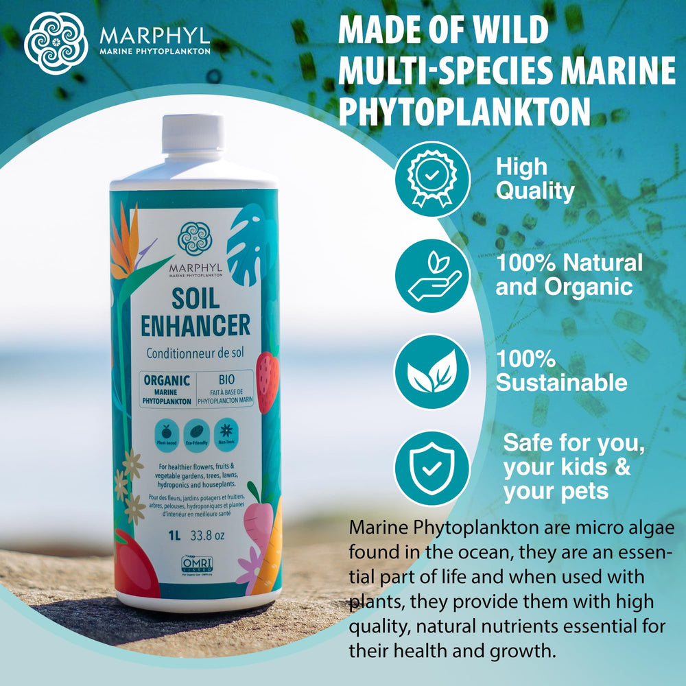 MARPHYL All-Purpose Plant Food in natural colour with a measuring cap