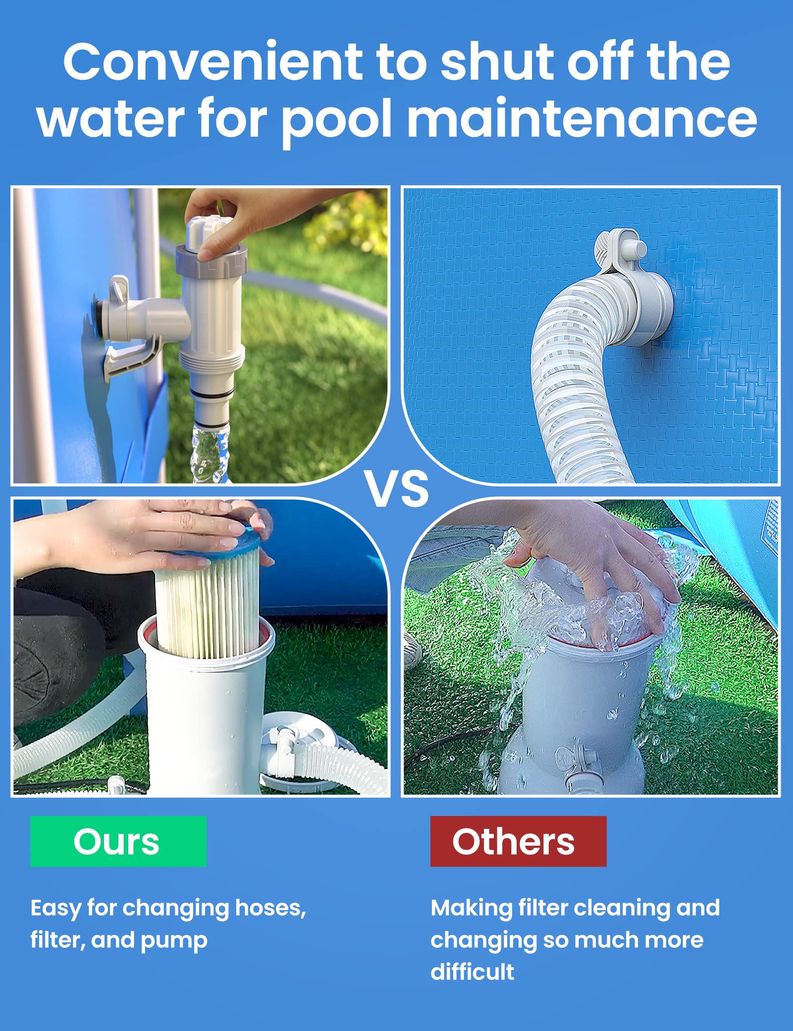 MASCARRY Pool Pipe Holder included in the kit