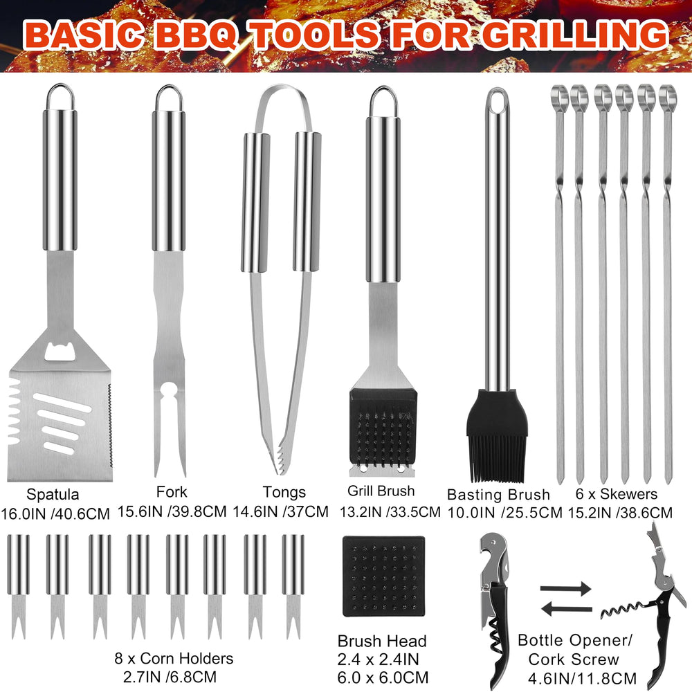 Massive spatula from Grilljoy BBQ Accessories Set