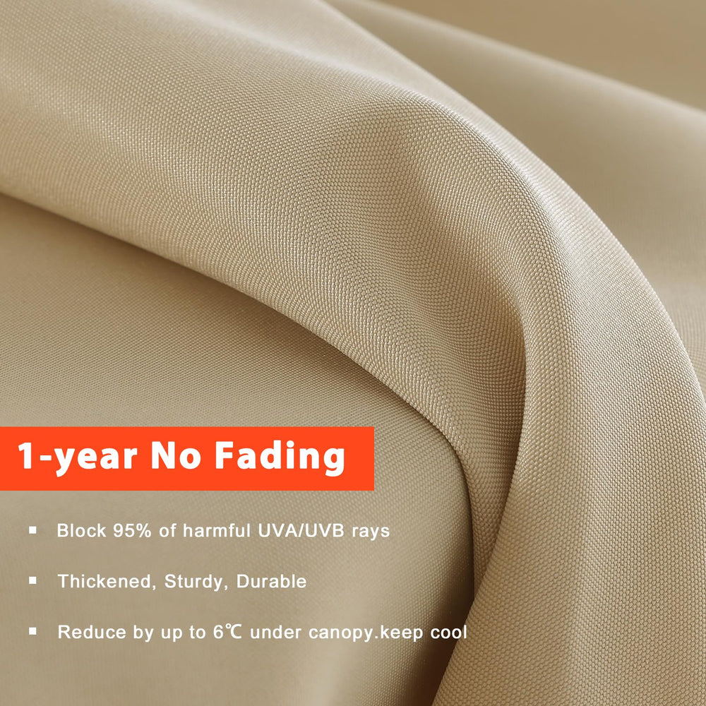 MASTERCANOPY 10 ft Canopy Fabric Detail - UV-Resistant