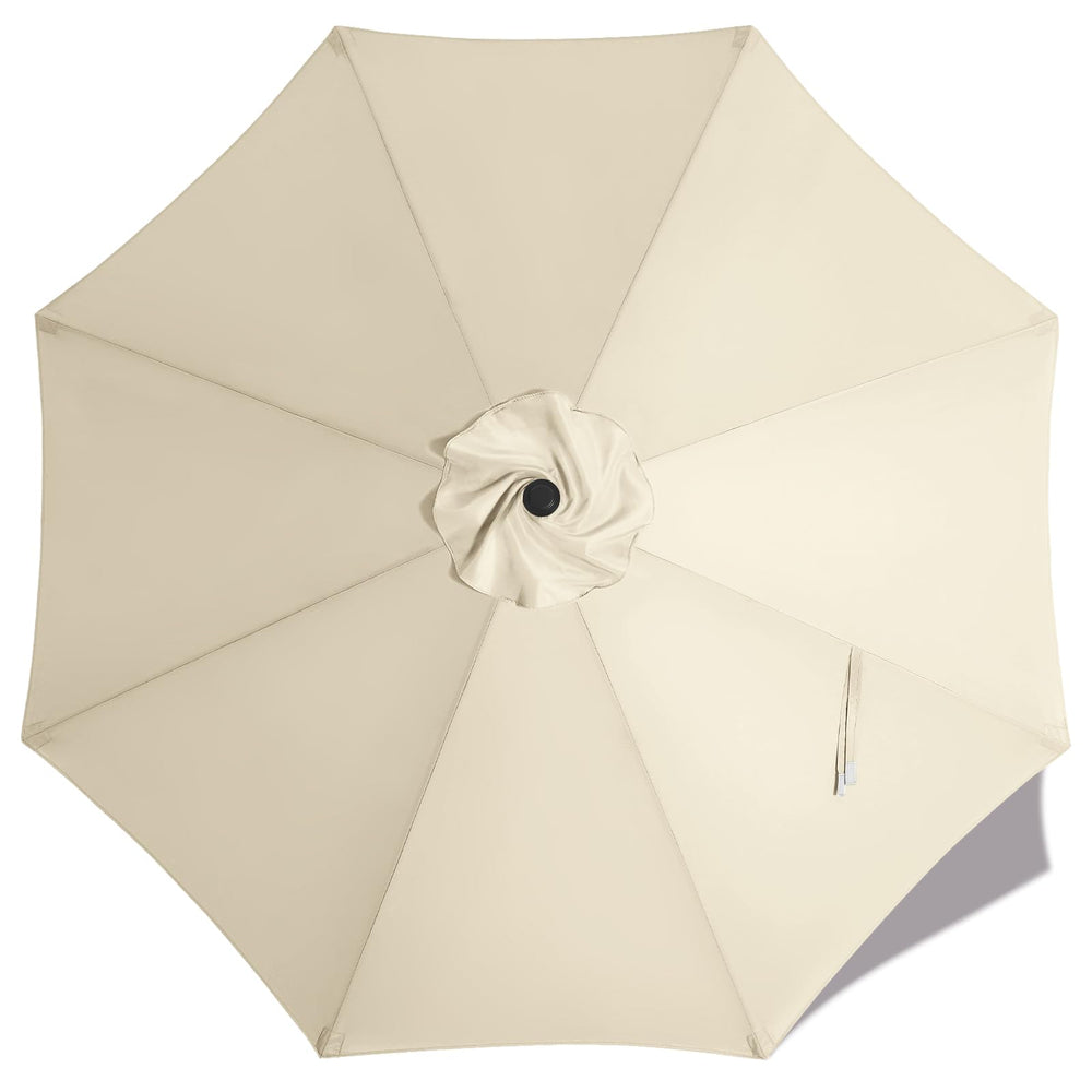 MASTERCANOPY 10ft Replacement Canopy in Creamy White front view