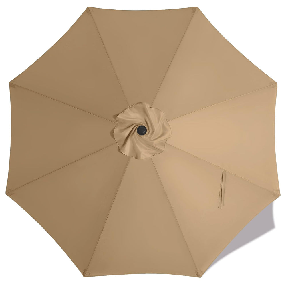 MASTERCANOPY 10ft Replacement Canopy in Khaki, front view